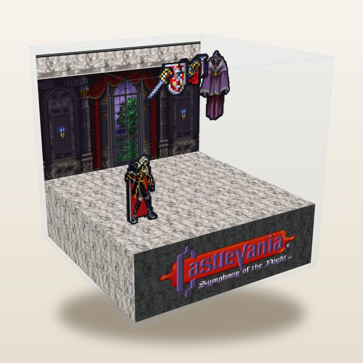 Castlevania cube diorama, Death's Toll