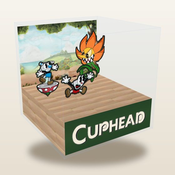 Cuphead cube diorama