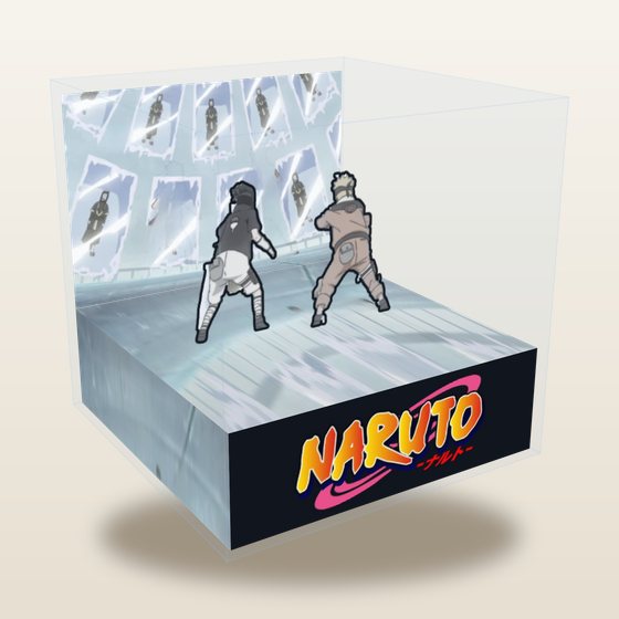 Naruto cube diorama