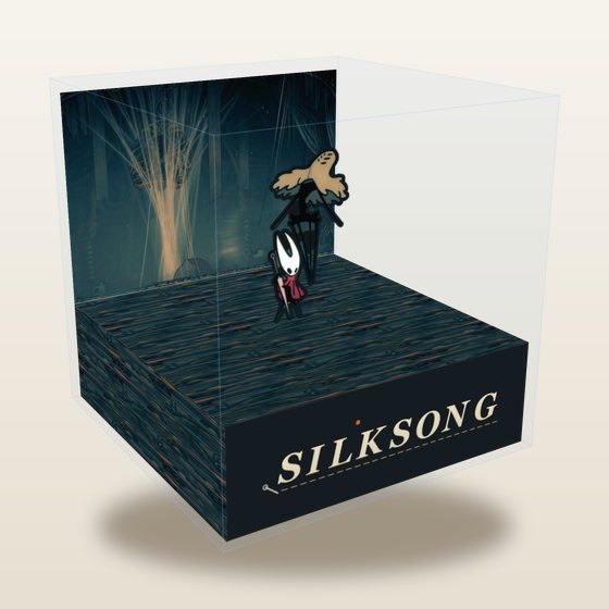 Hollow Knight: Silksong cube diorama